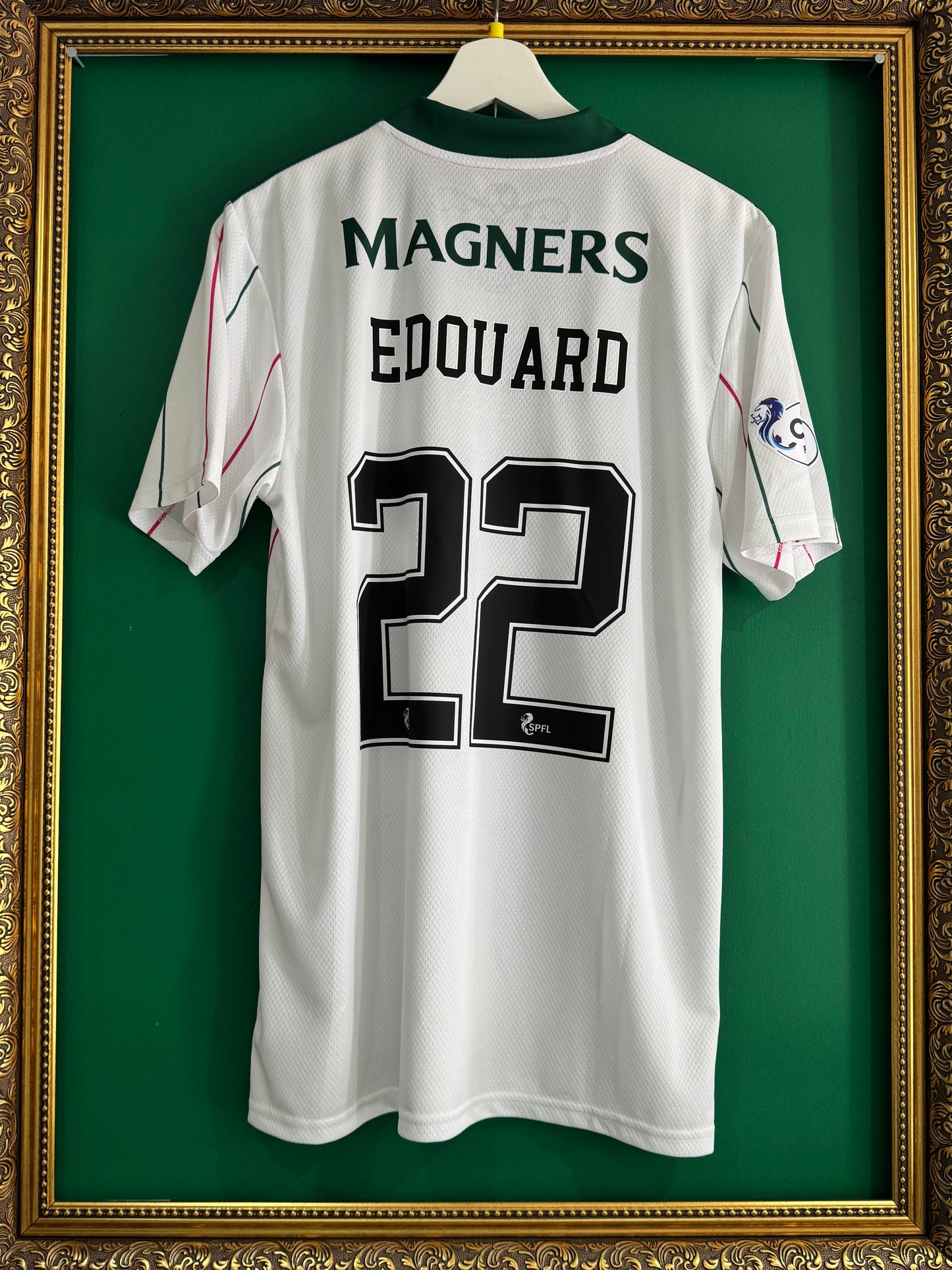 Celtic 2021/22 third shirt match prepared medium Edouard 22