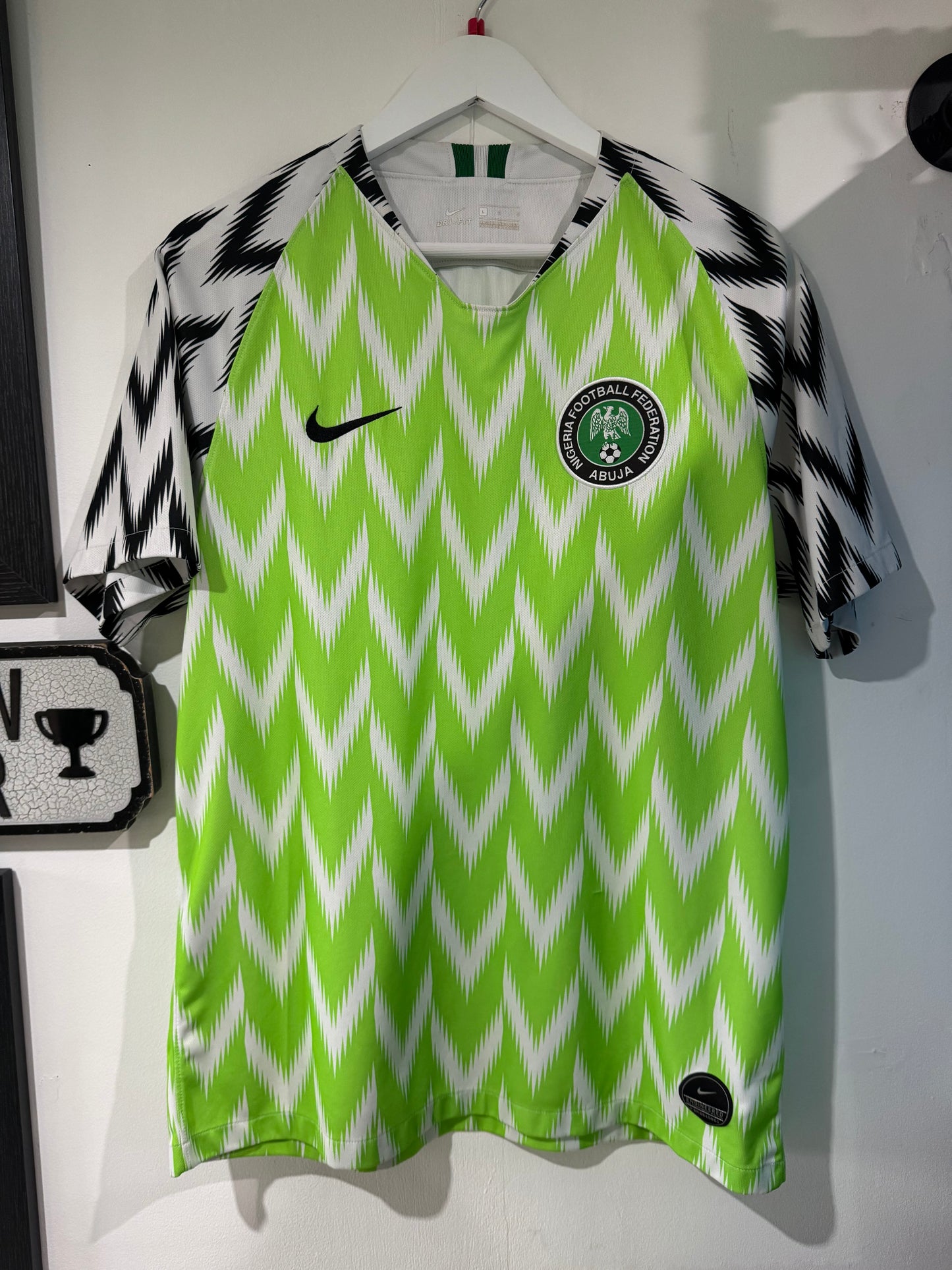 Nigeria 2018 home shirt large