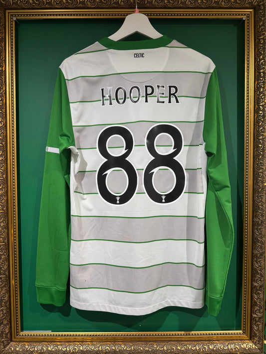 Celtic 2011/12 away shirt small Hooper 88 long sleeve