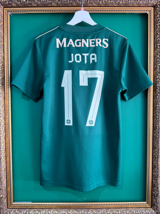 Celtic 2021/22 away shirt small Jota 17