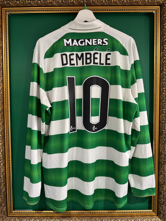 Celtic 2016/17 home shirt ls xlarge Dembele 10