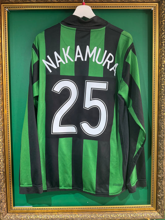 Celtic 2006/08 away shirt large ls Nakamura 25