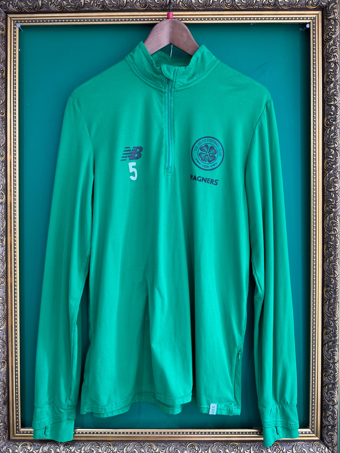 Player issue worn training zip top Jozo Simunovic 5