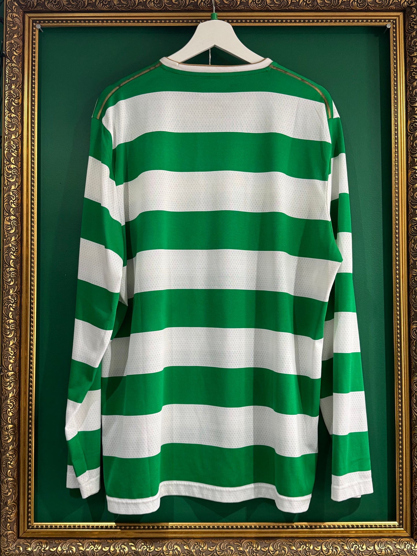 Celtic 2017/18 home shirt xlarge ls unsponsored