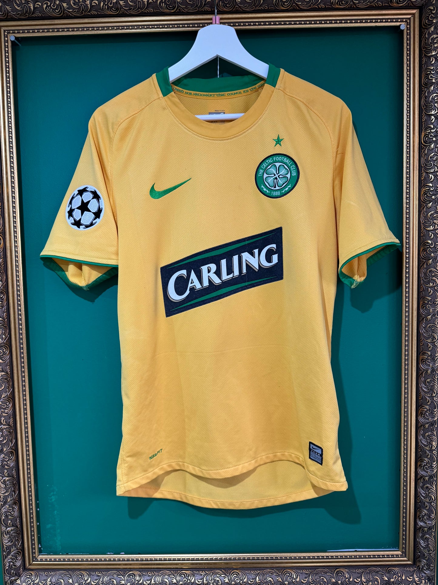 Celtic 2008/09 away Brown 8 small