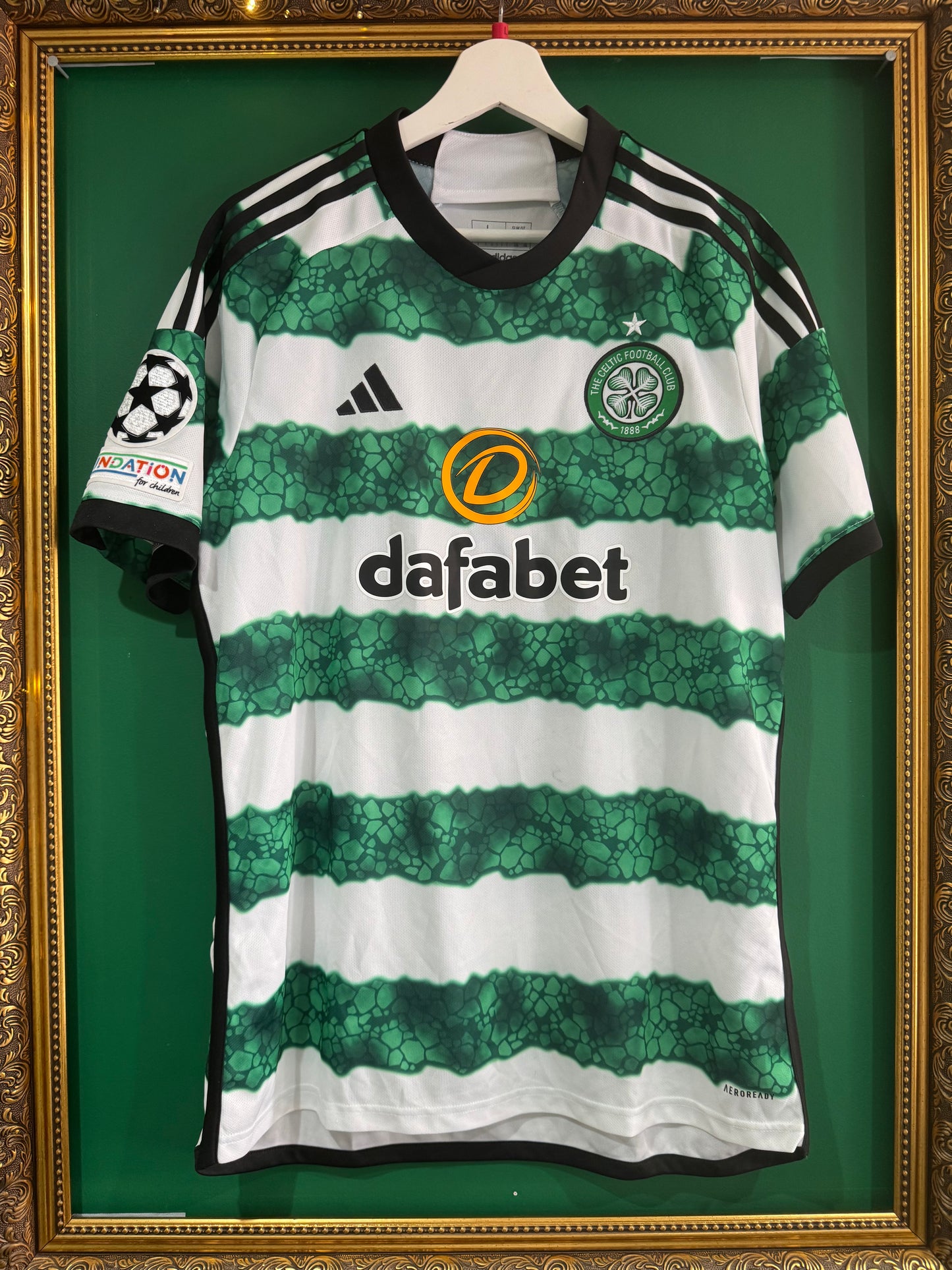 Celtic 2023/24 home shirt large McGregor 42