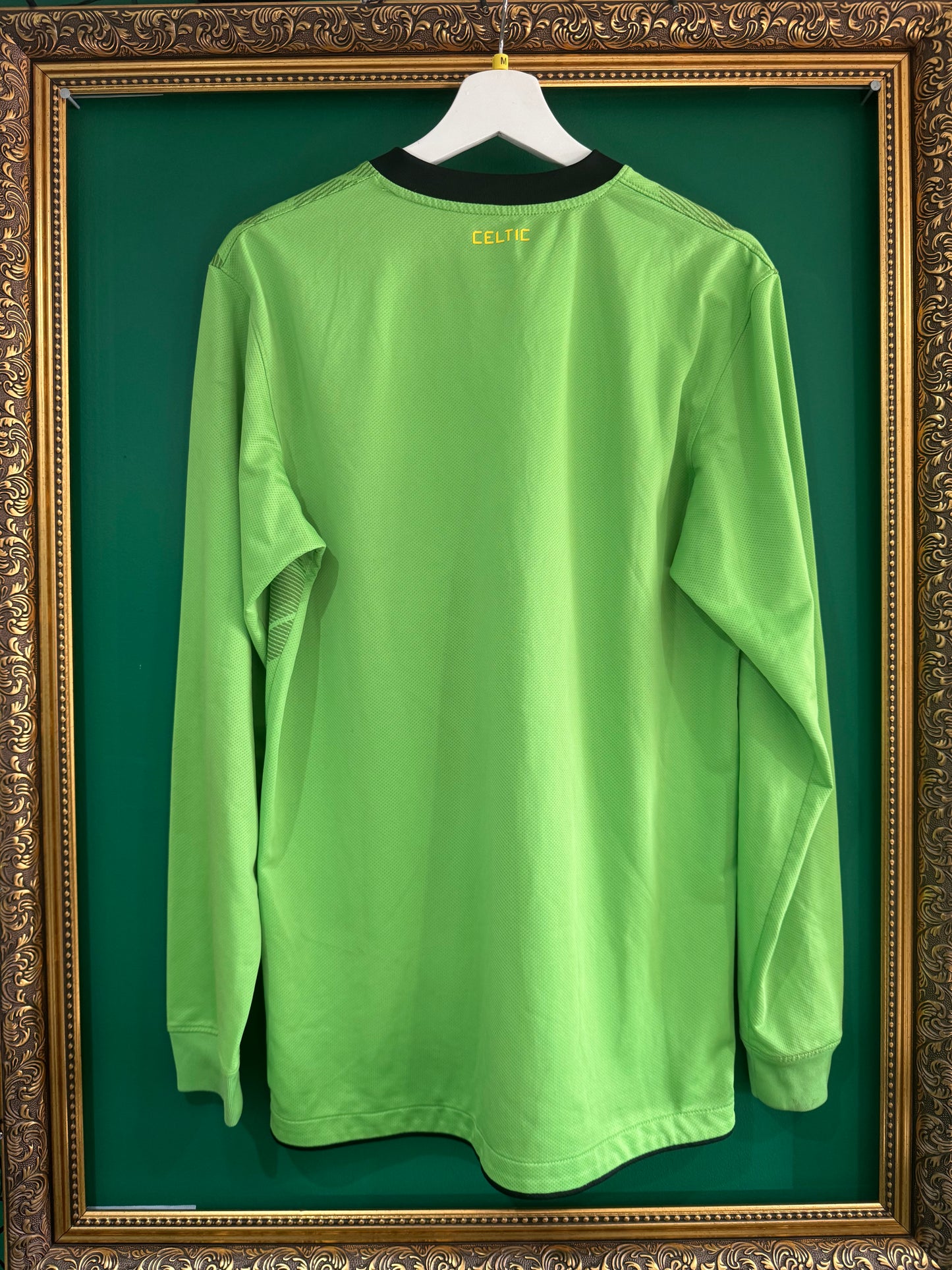 Celtic 2010/11 away shirt medium ls unsponsored