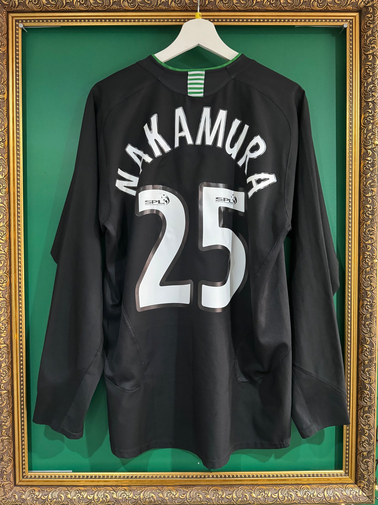 Celtic 2005/07 third shirt ls medium Nakamura 25