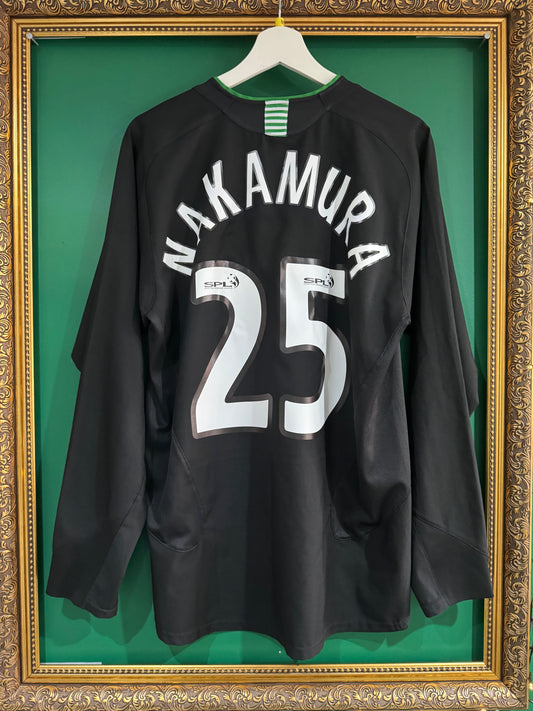 Celtic 2005/07 third shirt ls medium Nakamura 25