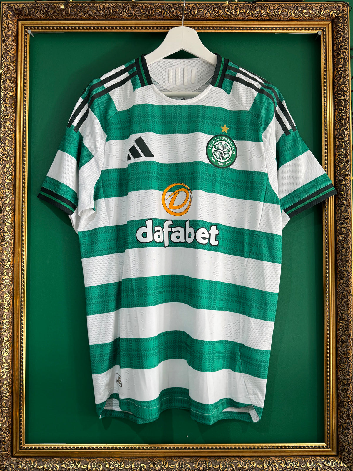 Celtic 2025/26 home Elite Matchshirt pre season Large 22 (Araujo)