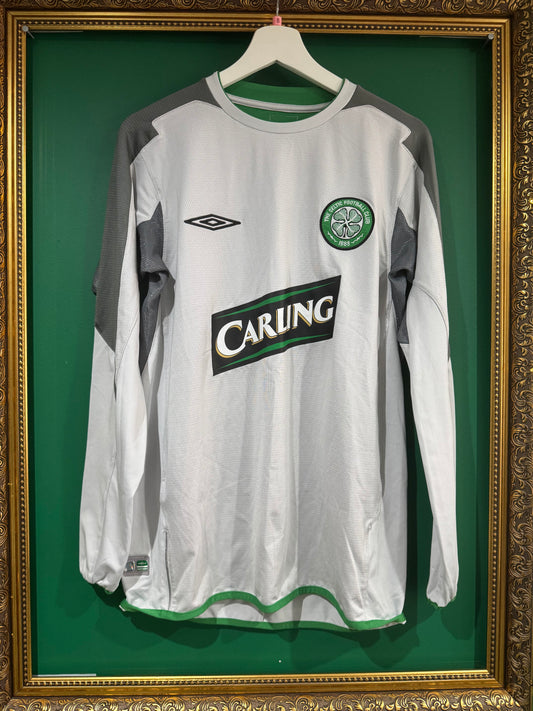 Celtic 2004/05 goalkeeper away shirt small