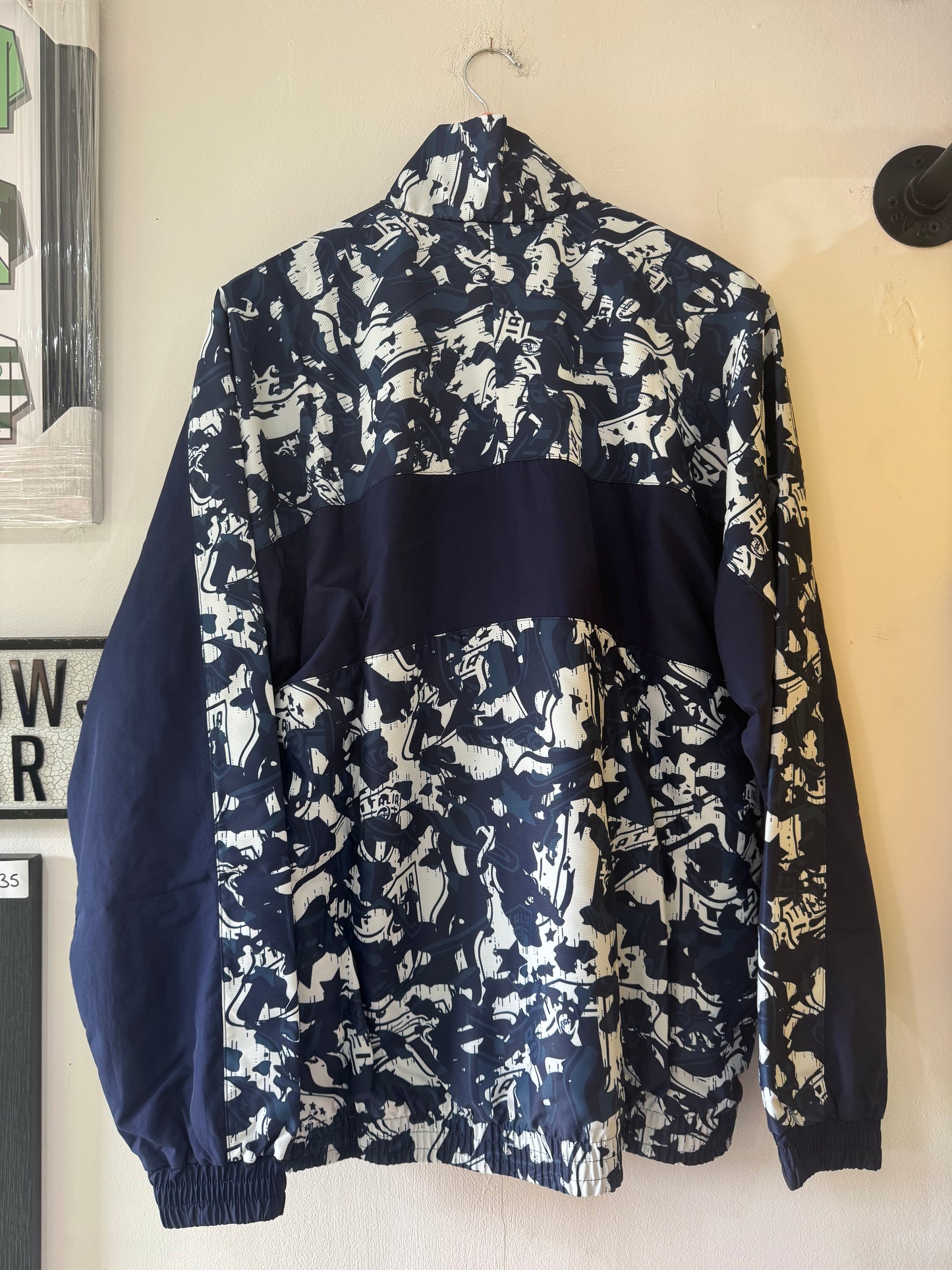 Puma Italy 2021 Woven Jacket - Peacoat/Team Power Blue - BNWT
