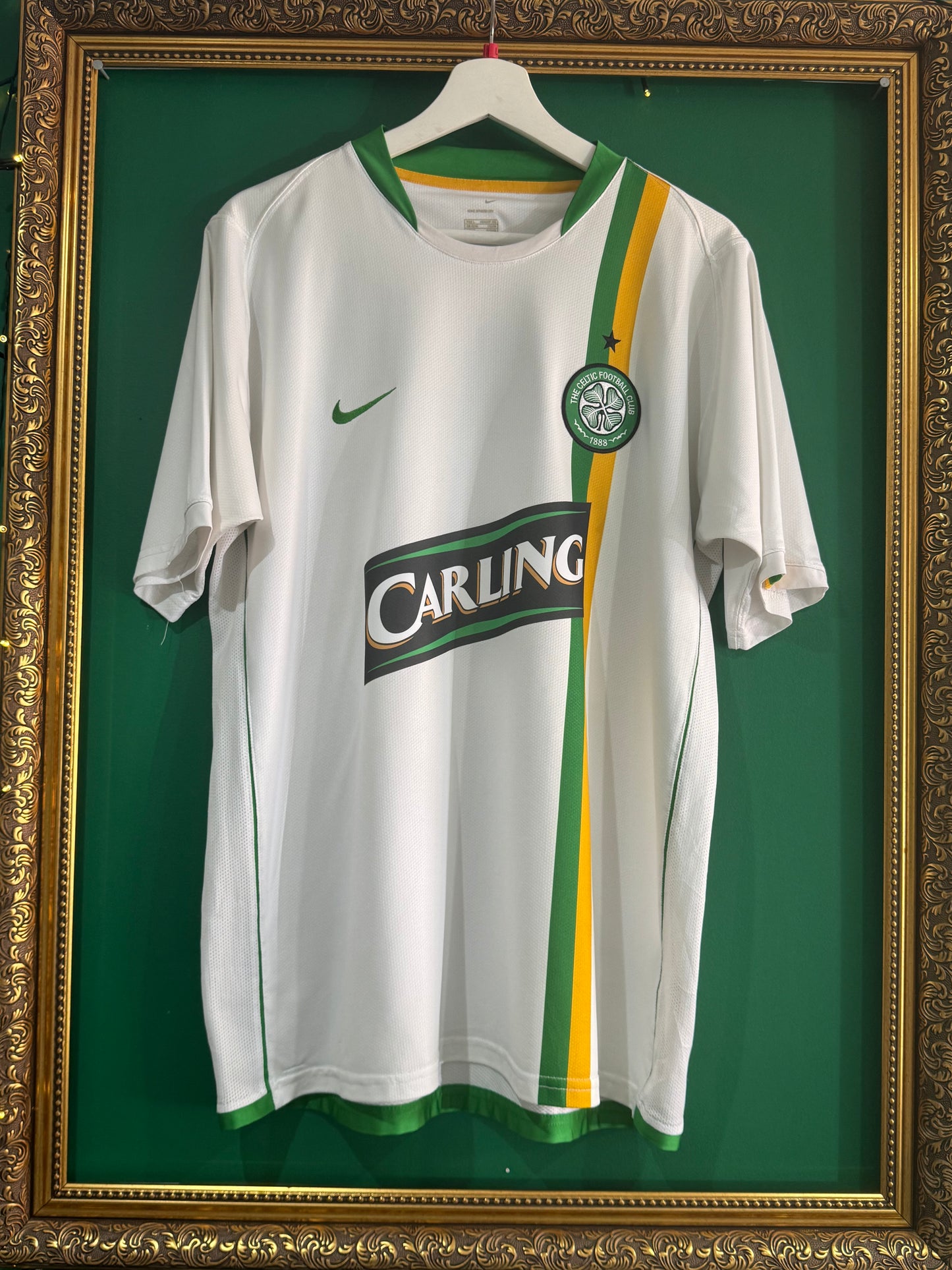 Celtic 2007/08 fourth European shirt large Nakamura 25