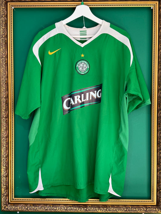 Celtic 2005/06 away xlarge sponsor replaced