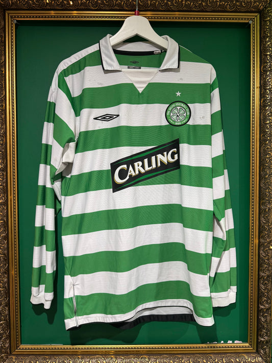 Celtic 2004/05 home shirt large ls