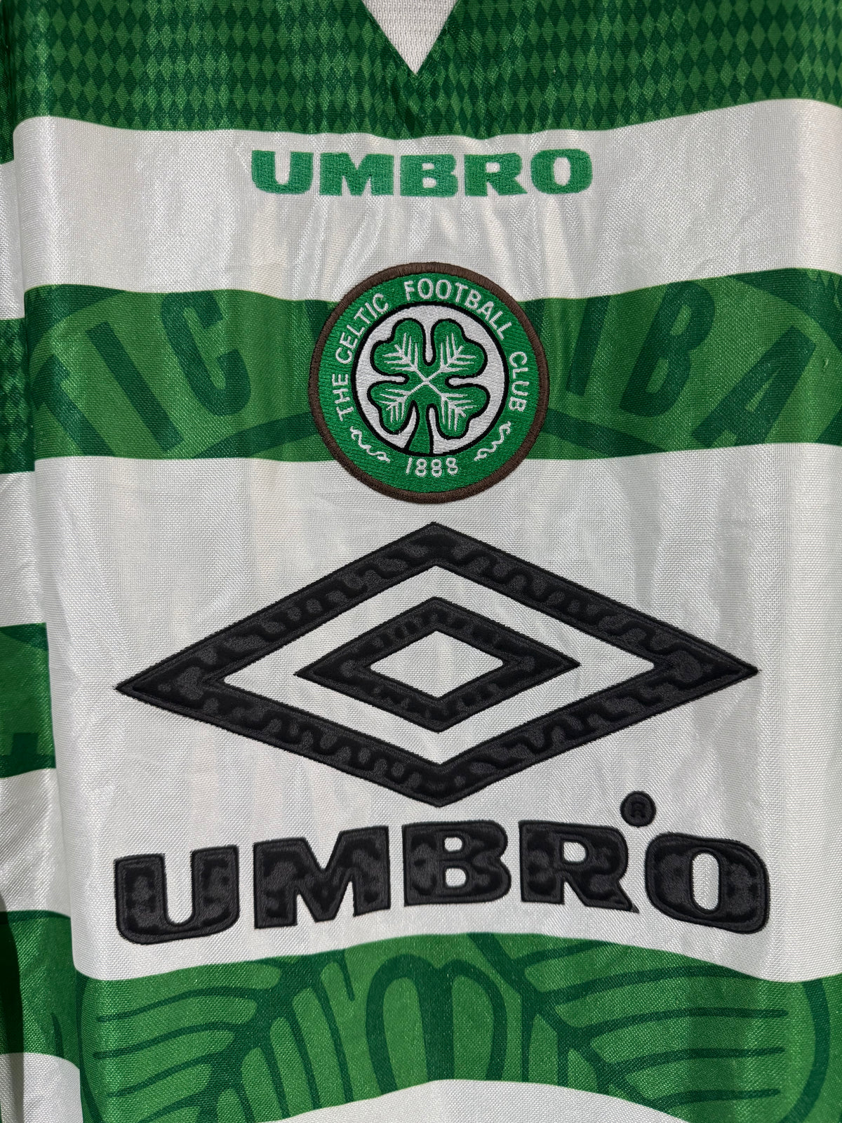 Celtic 1997/99 home shirt large ls
