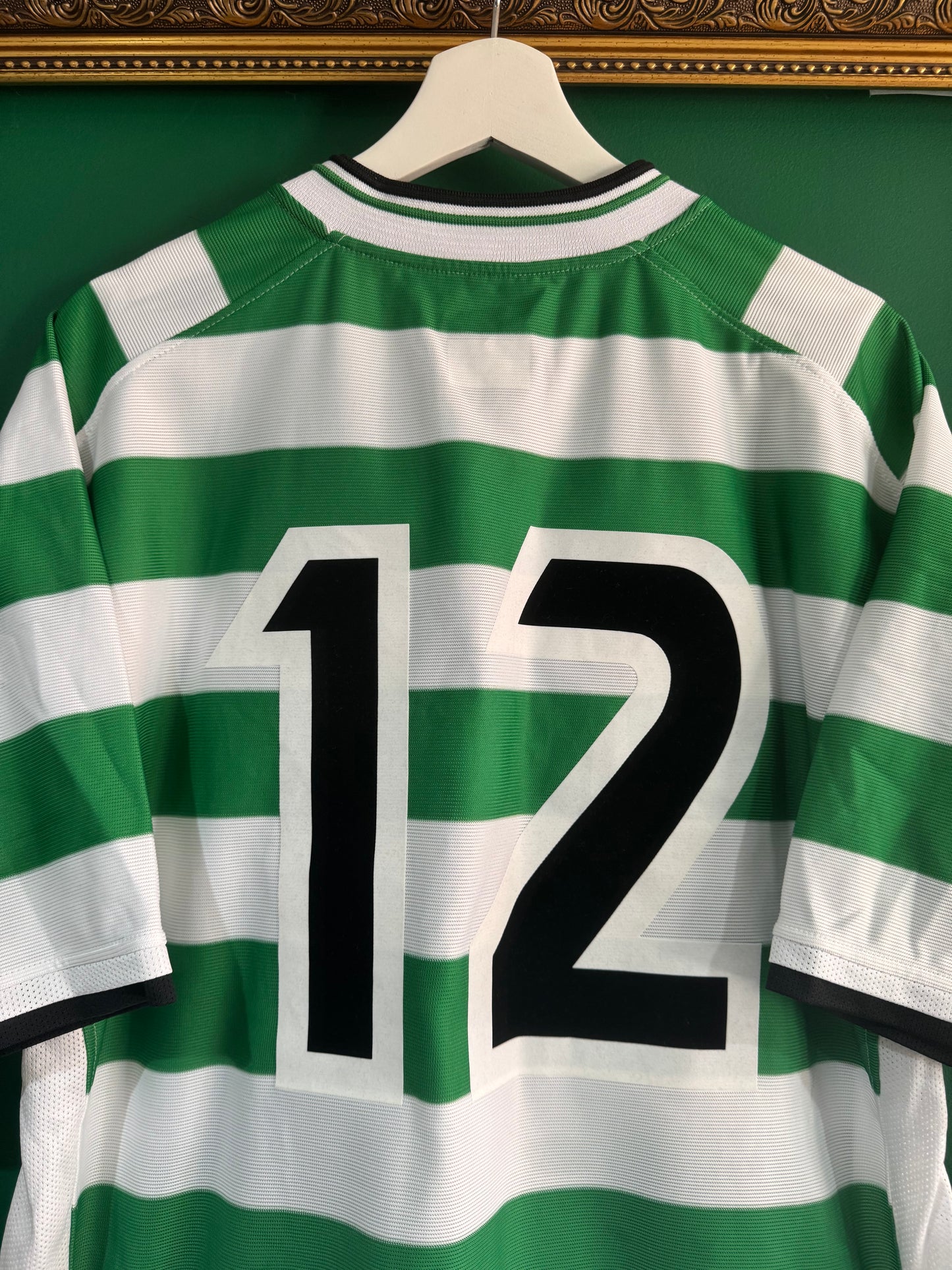 Celtic 2001/03 home shirt xlarge matchworn / player issue pre season 12 David Fernandez