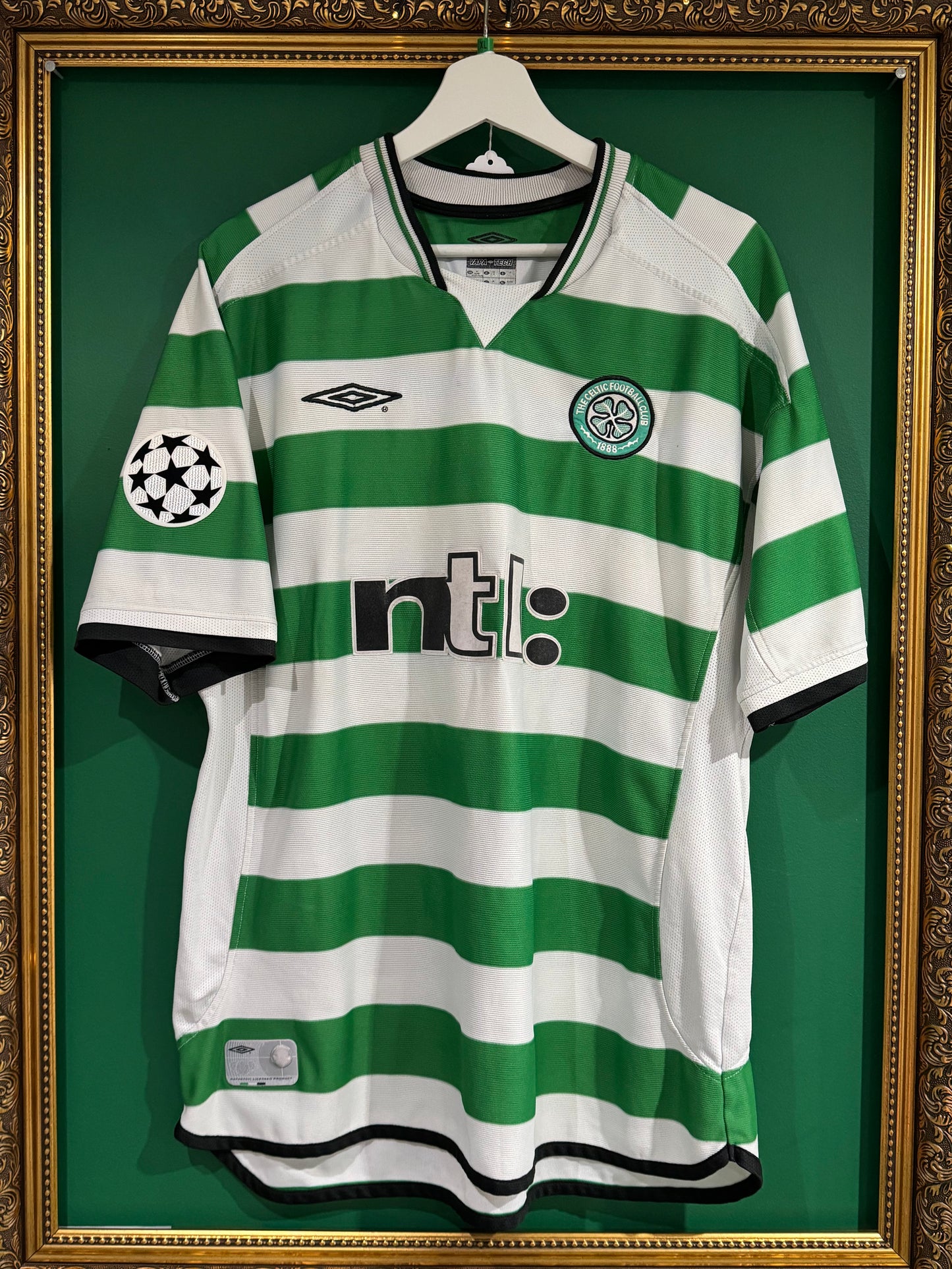 Celtic 2001/03 home xlarge Larsson 7