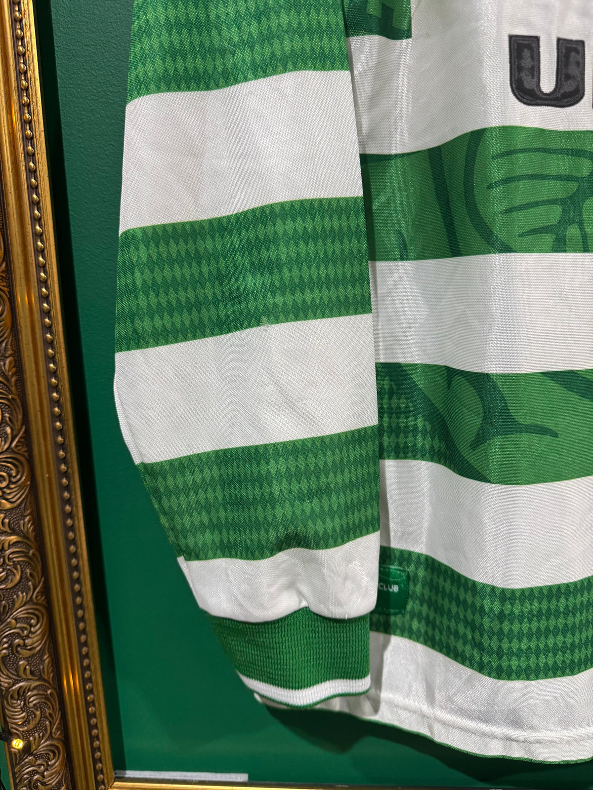 Celtic 1997/99 home shirt large ls
