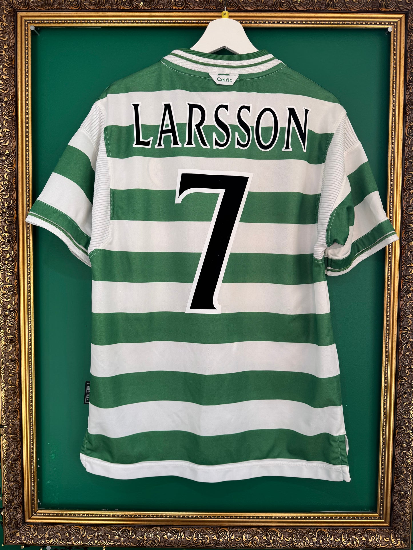 Celtic 1999/01 home medium Larsson 7