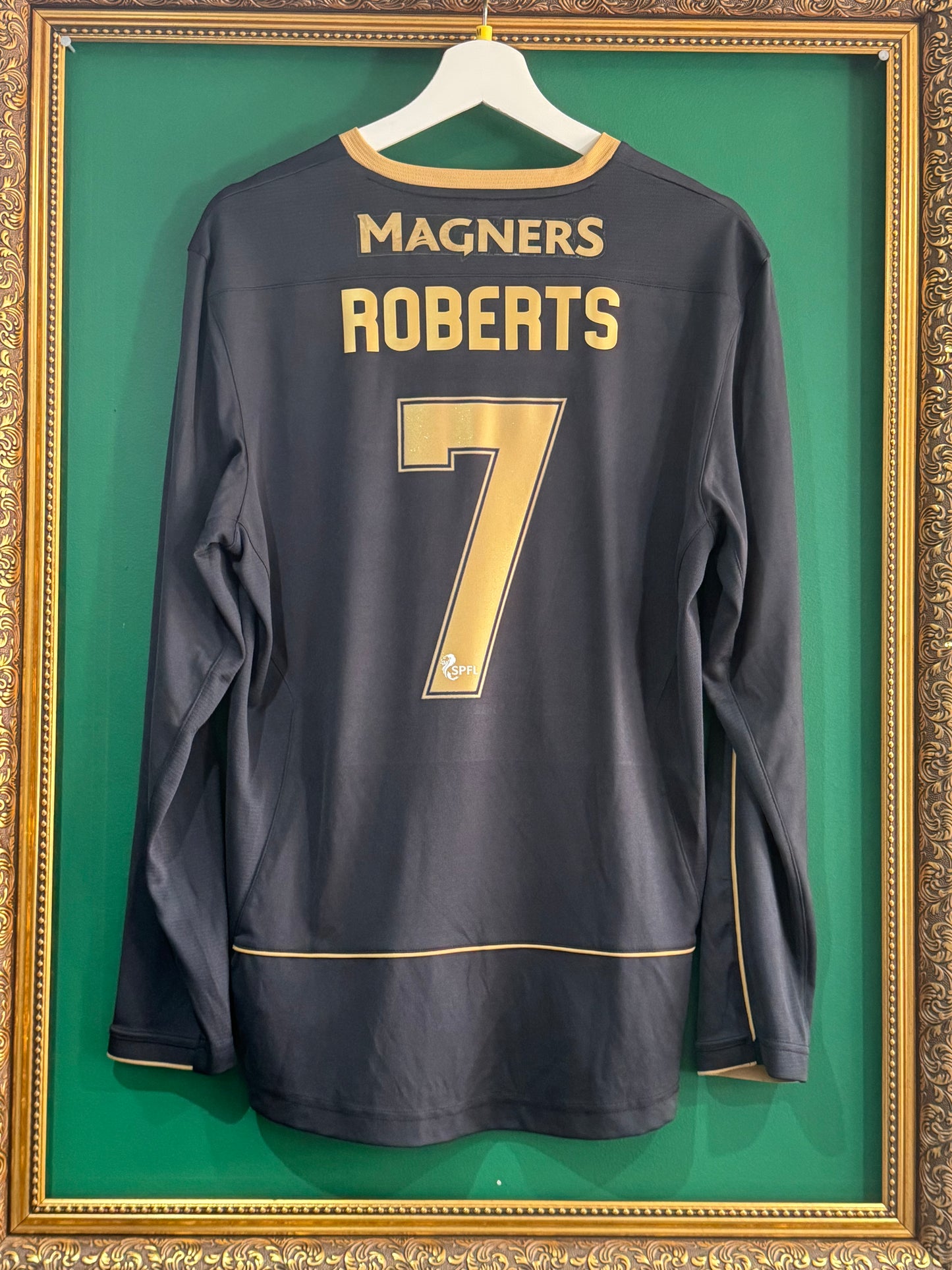 Celtic 2016/17 away shirt medium ls Roberts 7