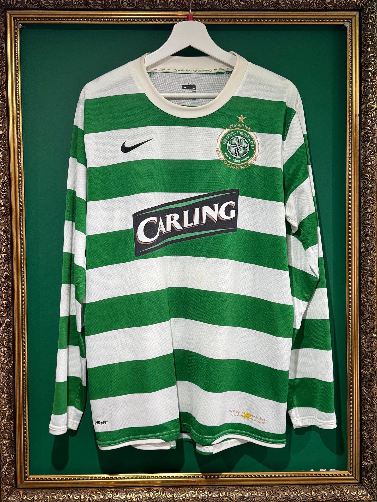 Celtic 2007/08 large ls Nakamura 25