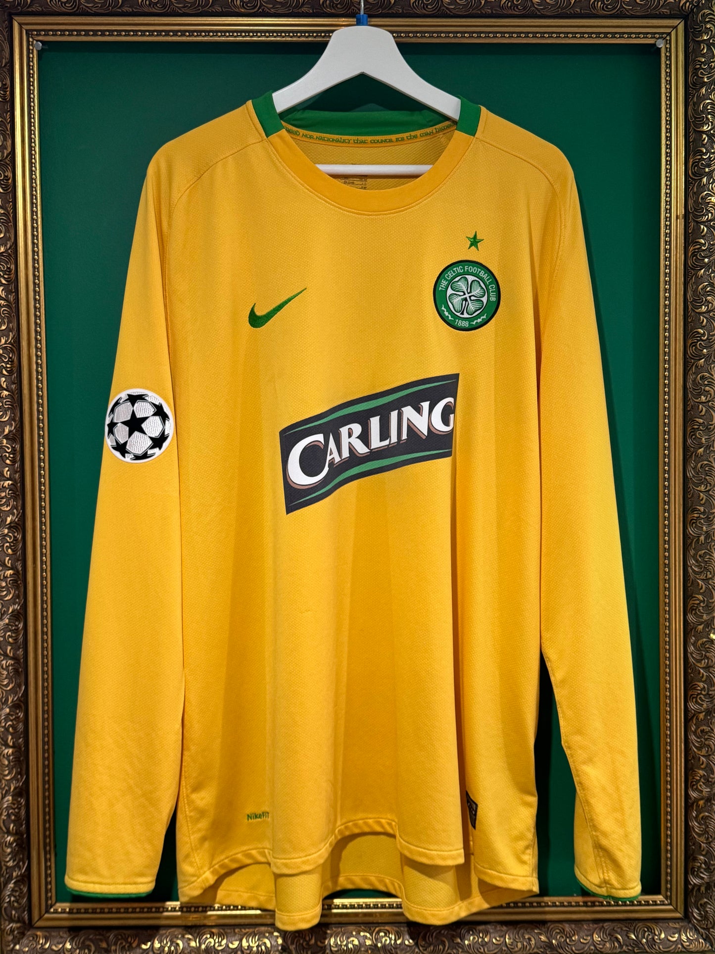 Celtic 2008/09 away xxlarge ls Vennegoor of Hesselink 10