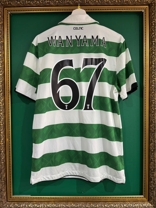 Celtic 2010/12 home shirt medium Wanyama 67