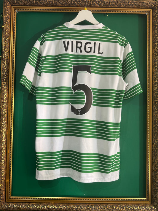 Celtic 2013/15 home shirt medium Virgil 5
