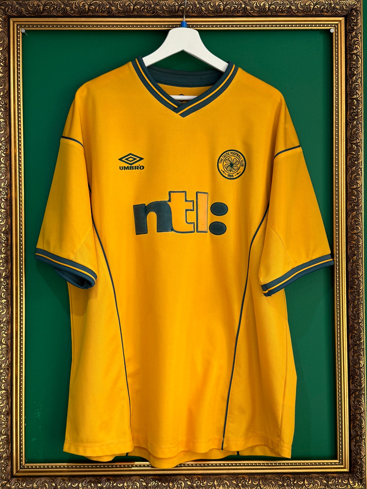 Celtic 2000/02 away xxlarge Larsson 7