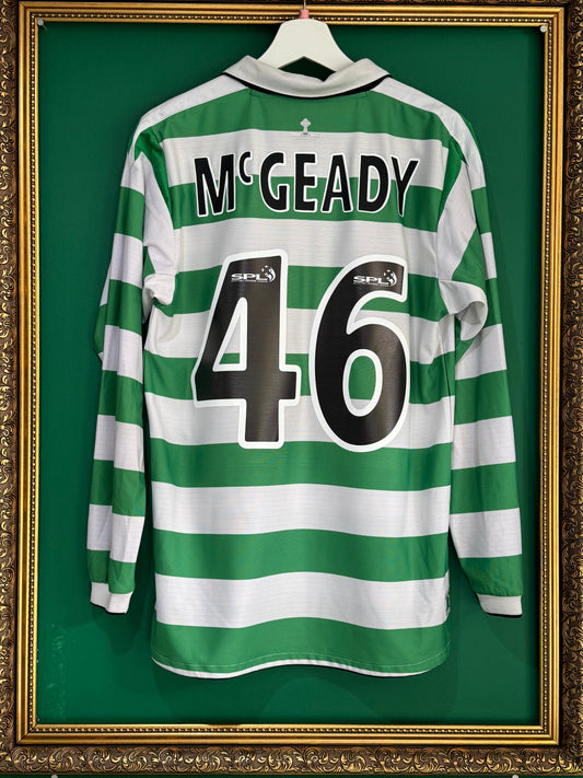 Celtic 2004/05 home small McGeady 46 ls