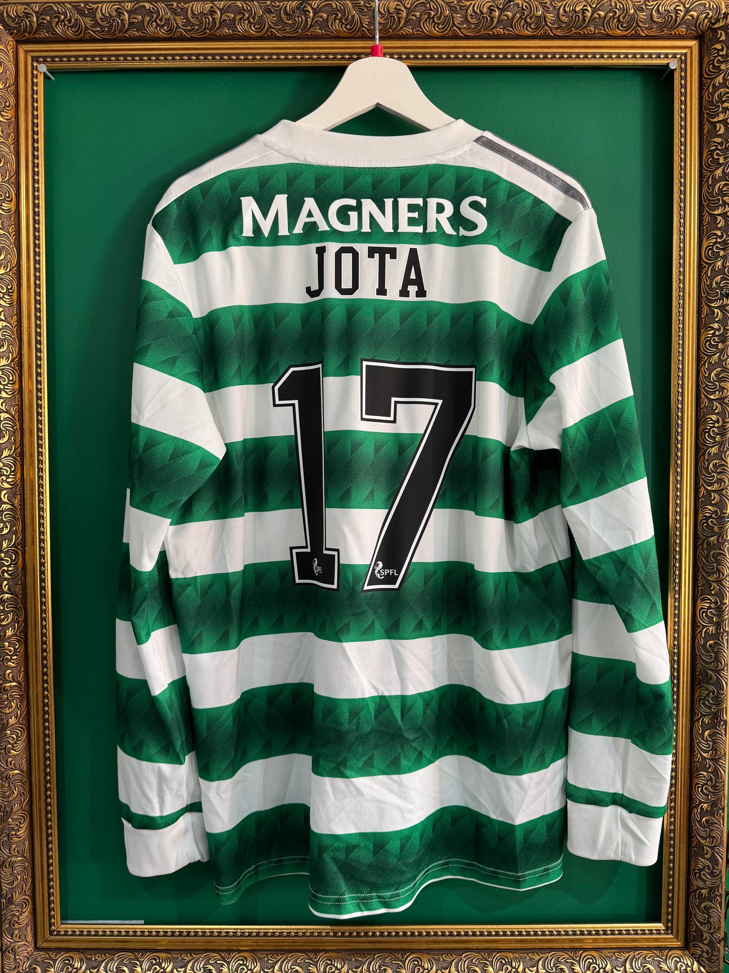 Celtic 2021/22 home large ls Jota 17