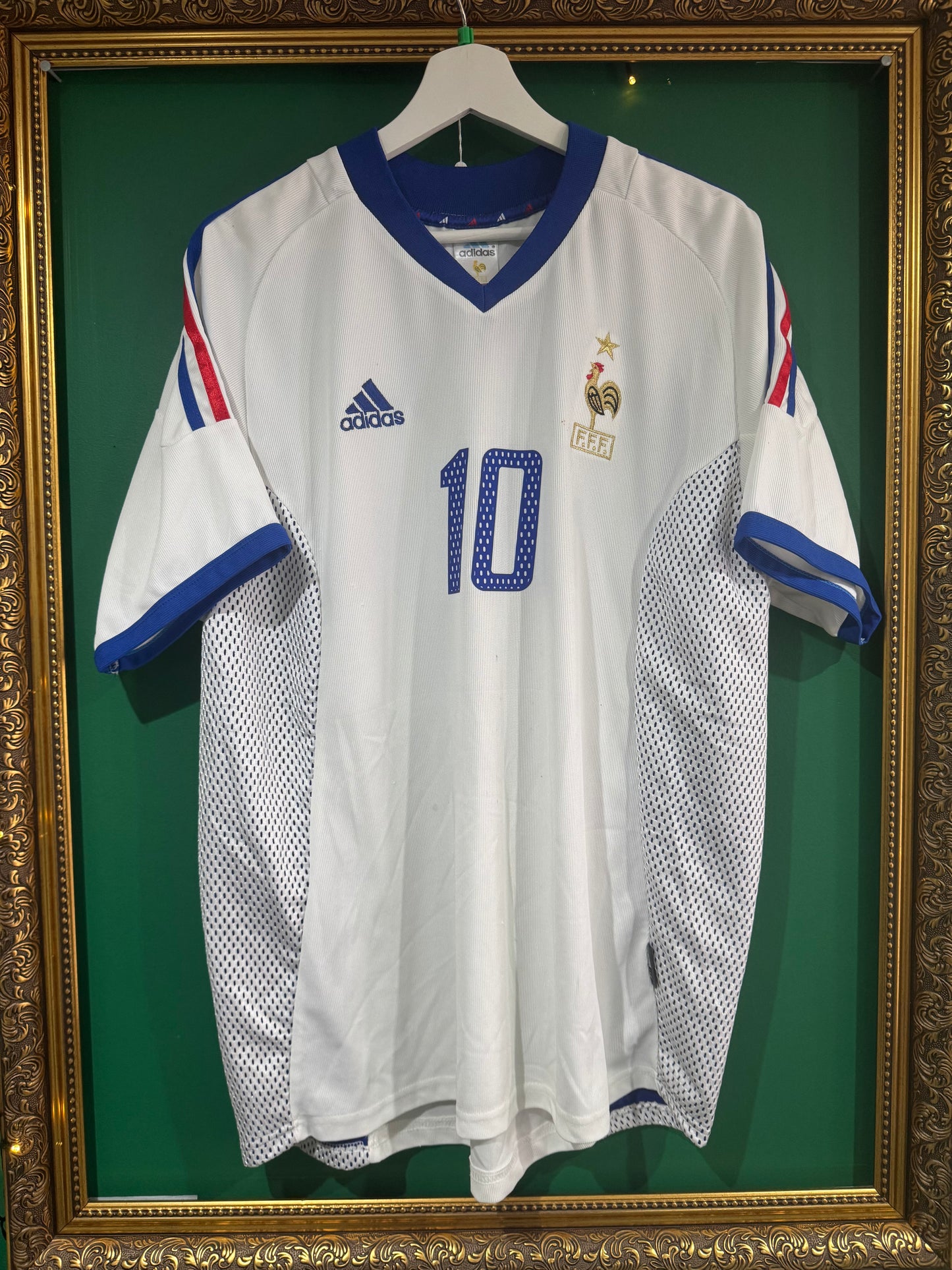France 2002 away shirt xlarge Zidane 10
