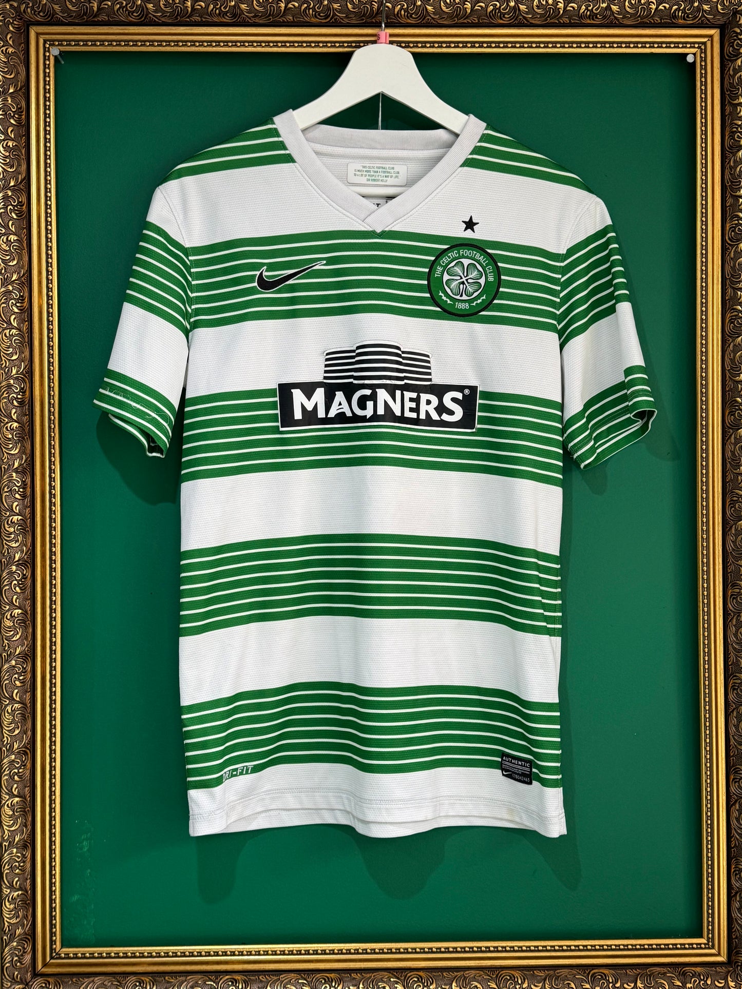 Celtic 2013/14 home shirt small