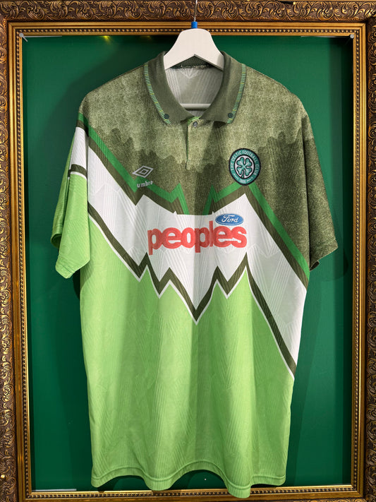 Celtic 1991/92 away shirt xxlarge