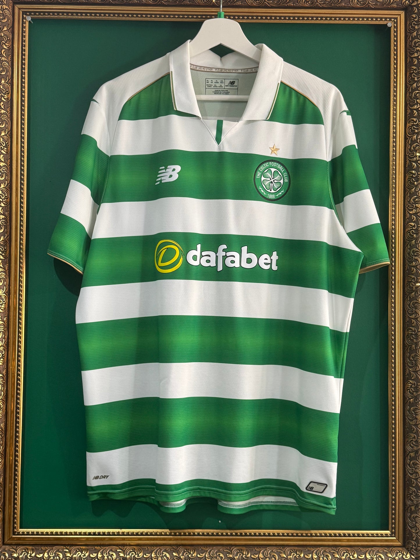 Celtic 2016/17 home shirt xlarge Brown 8