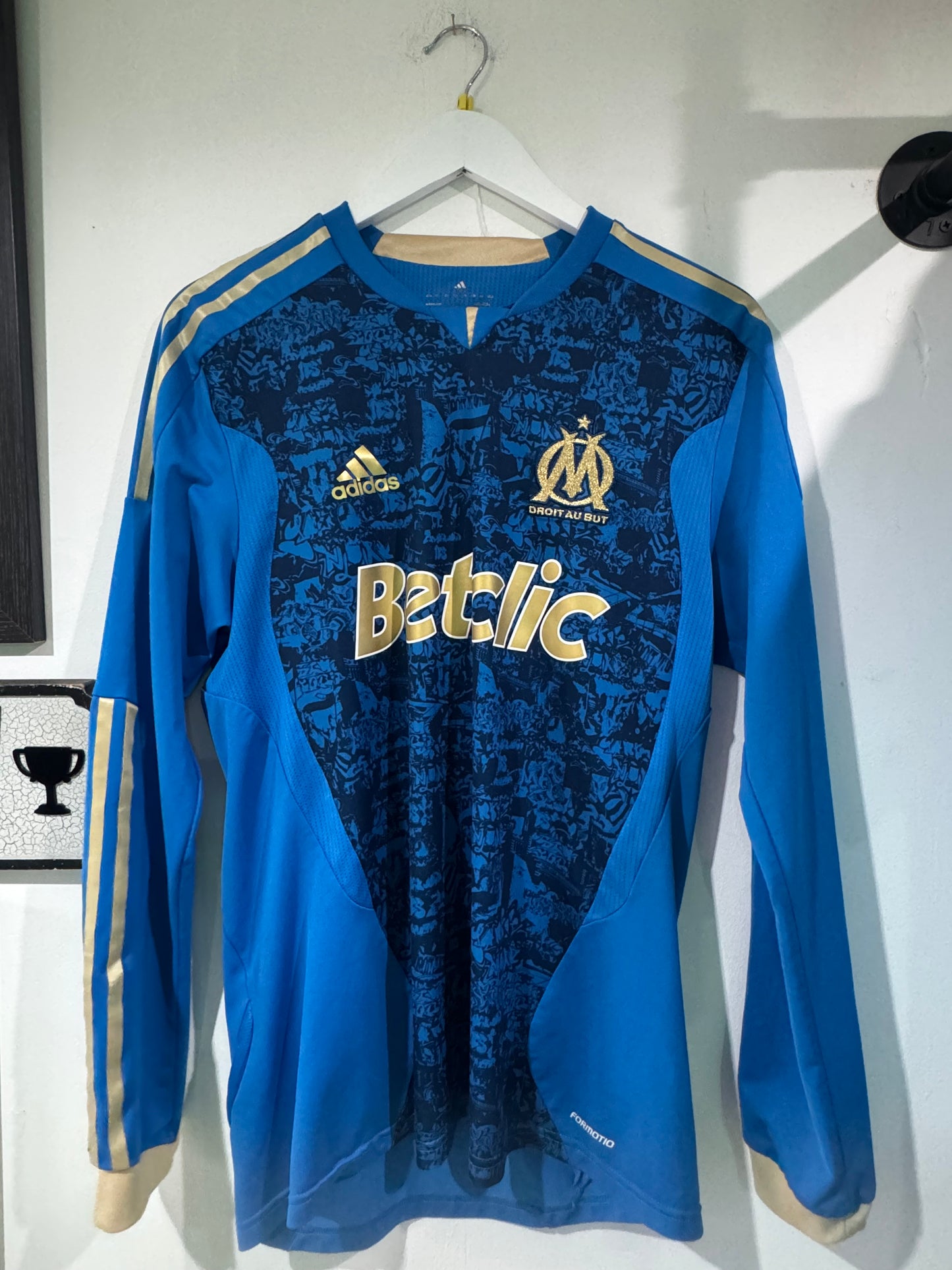 Marseille 2011/12 away shirt medium ls