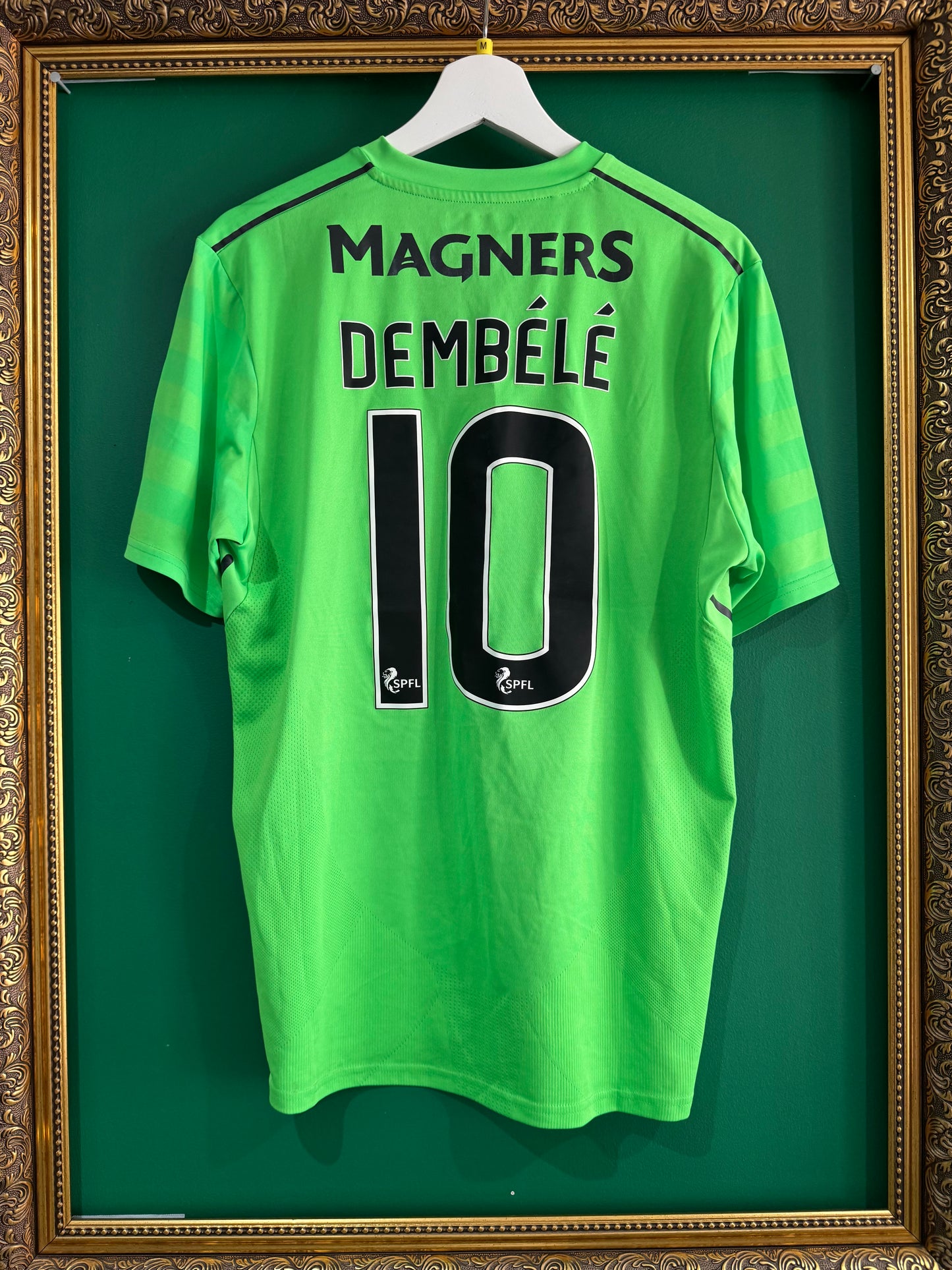 Celtic 2017/18 third shirt medium Dembele 10