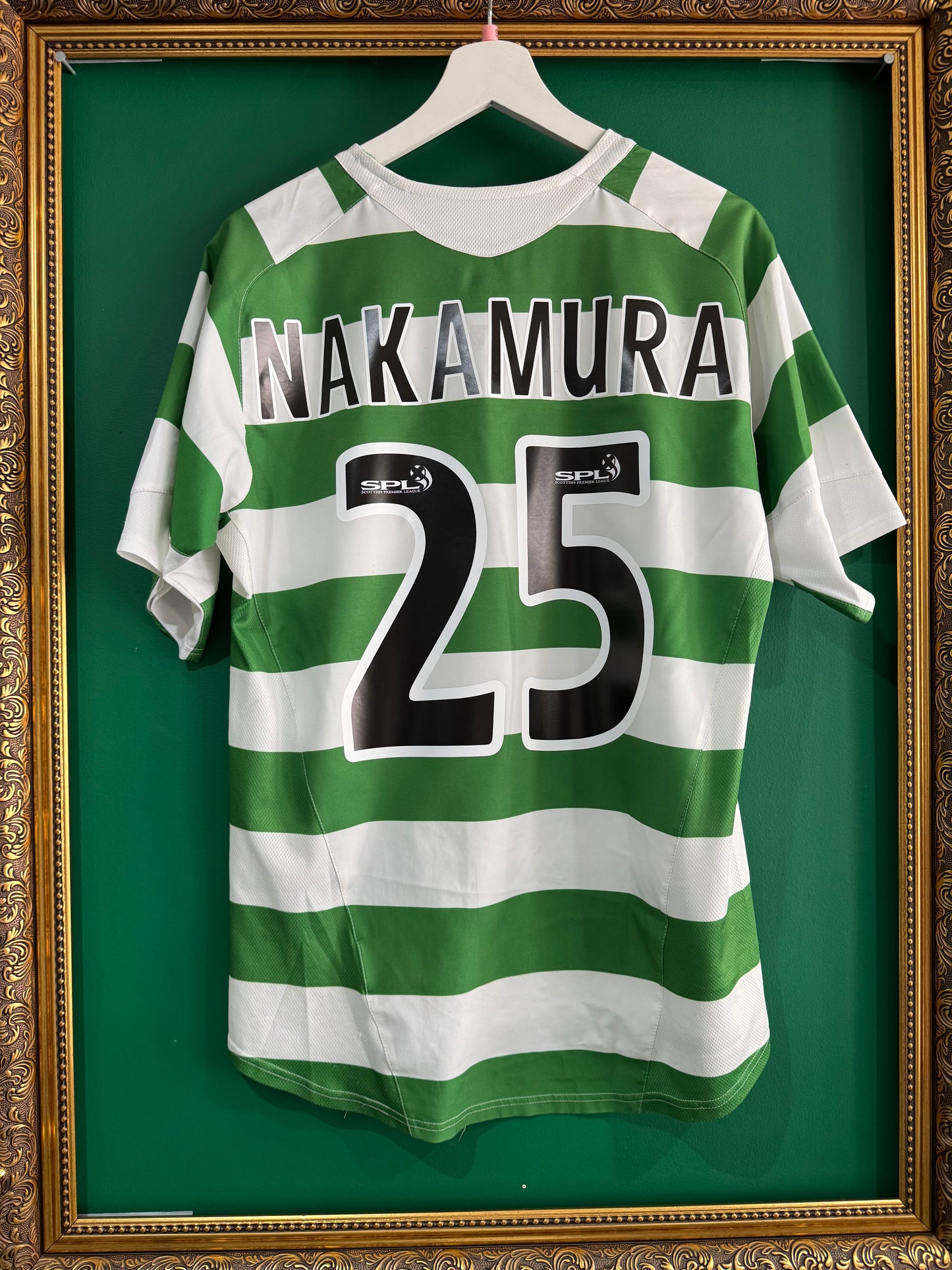 Celtic 2005/07 home shirt small Nakamura 25