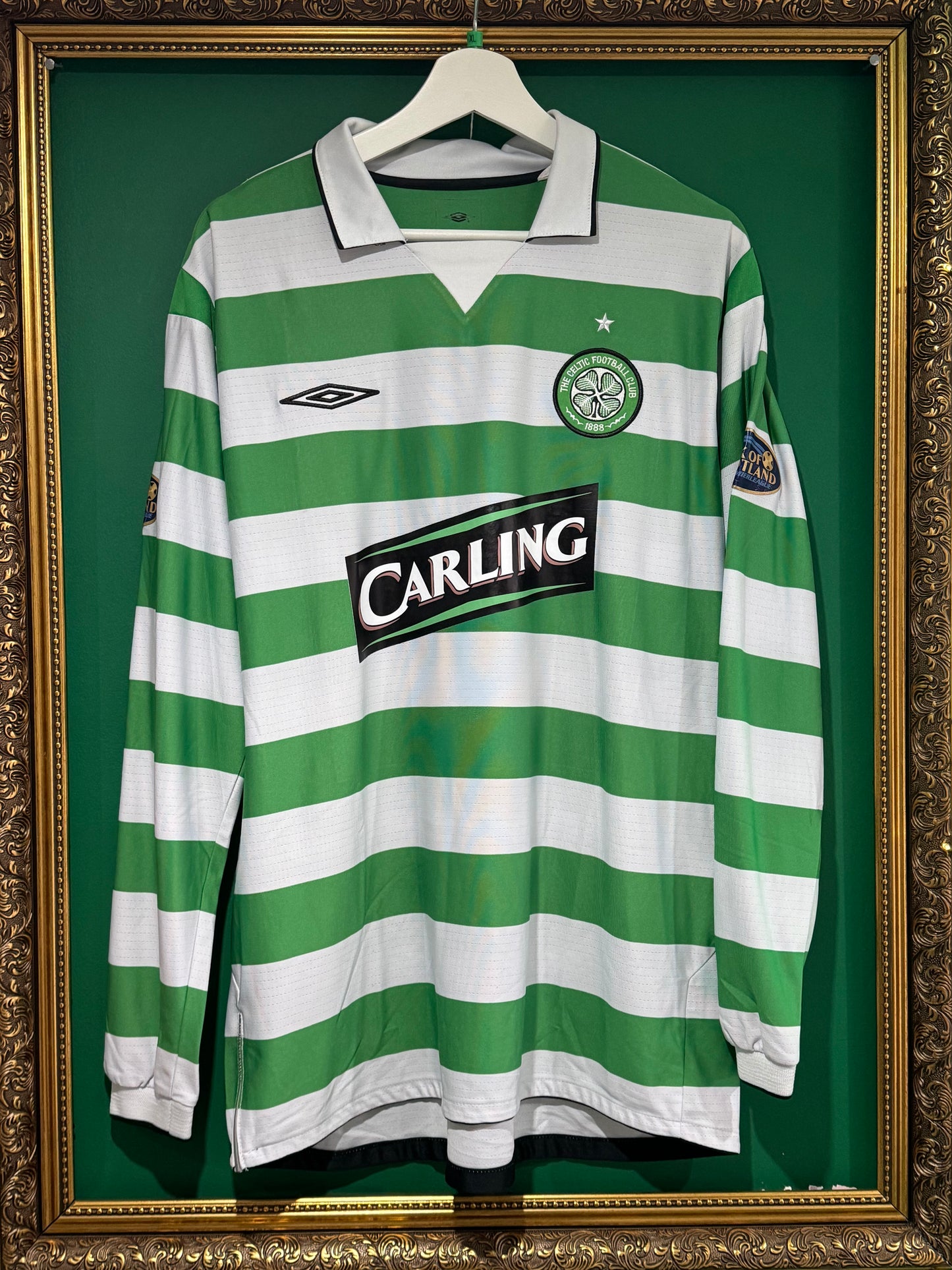 Celtic 2004/05 home xlarge ls Juninho 7