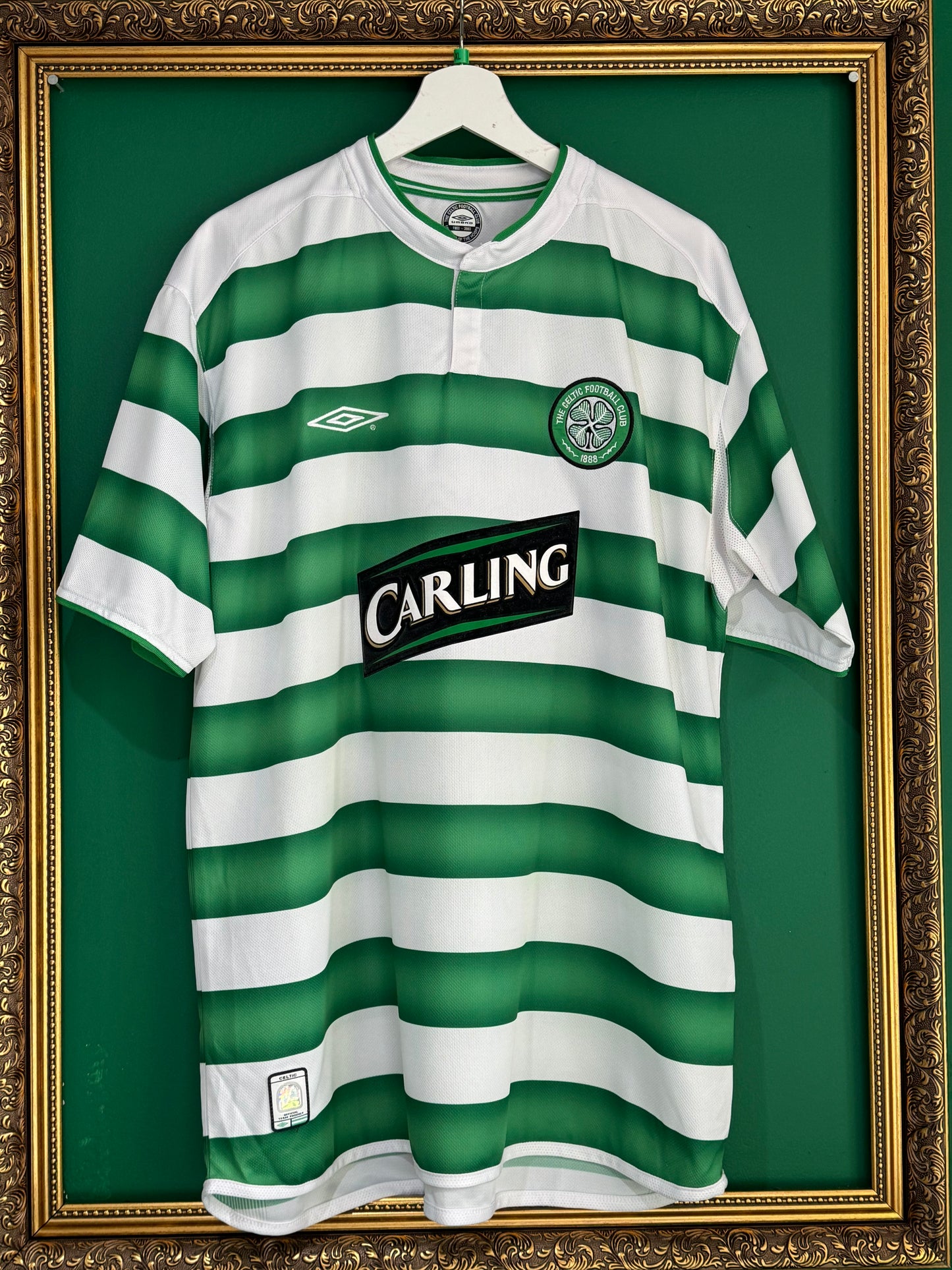 Celtic 2003/04 home xlarge Larsson 7