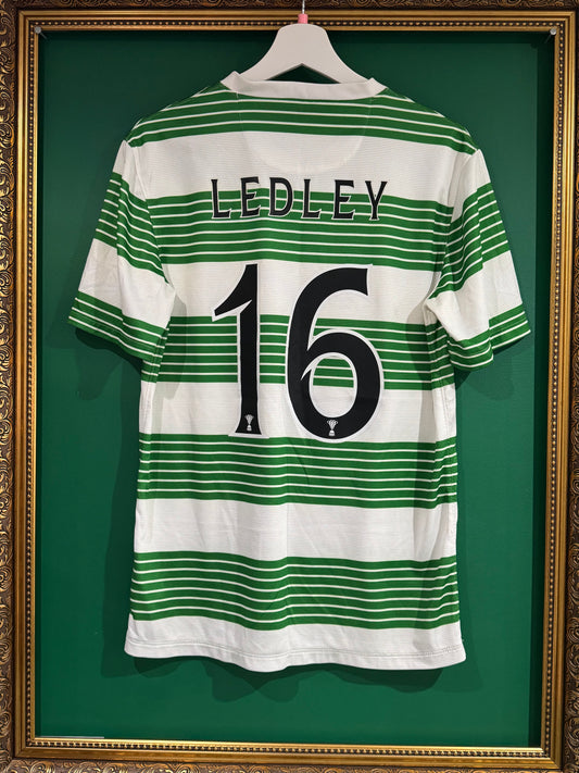 Celtic 2013/15 home shirt small Ledley 16