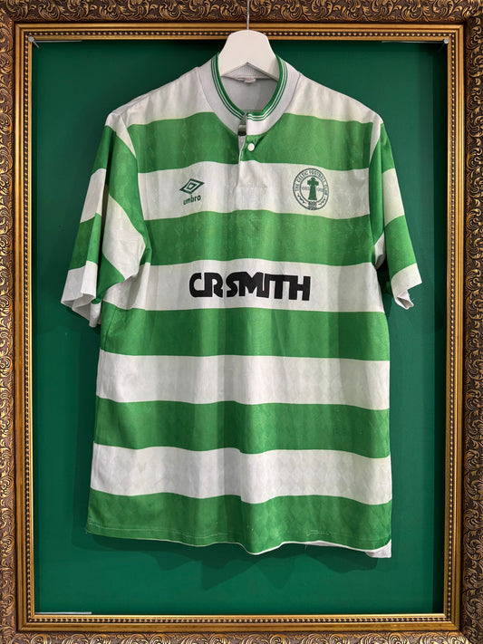 Celtic 1987/89 home shirt medium