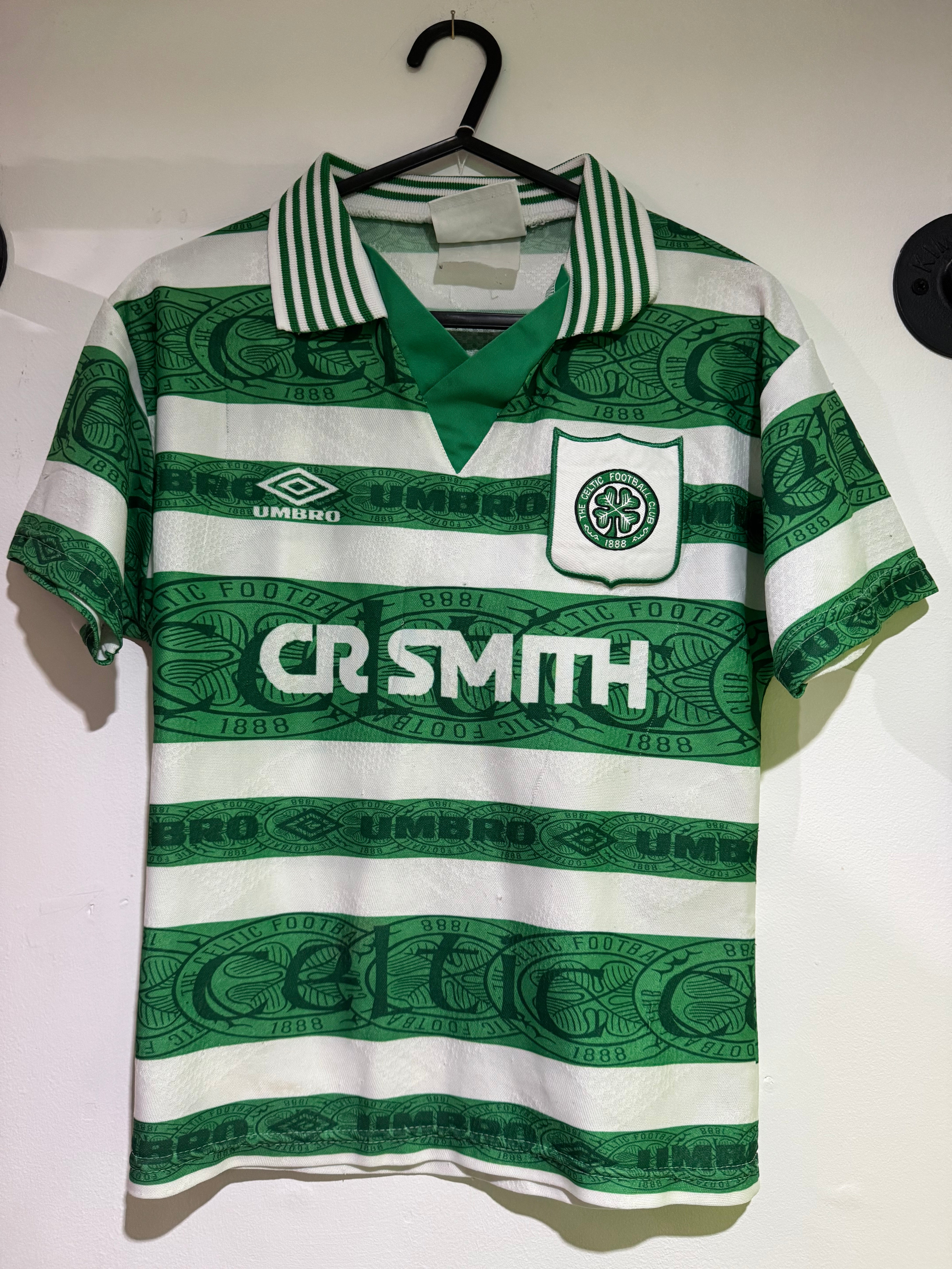 Celtic 1995/97 home shirt 8-10 years – The Glasgow Celtic Wear