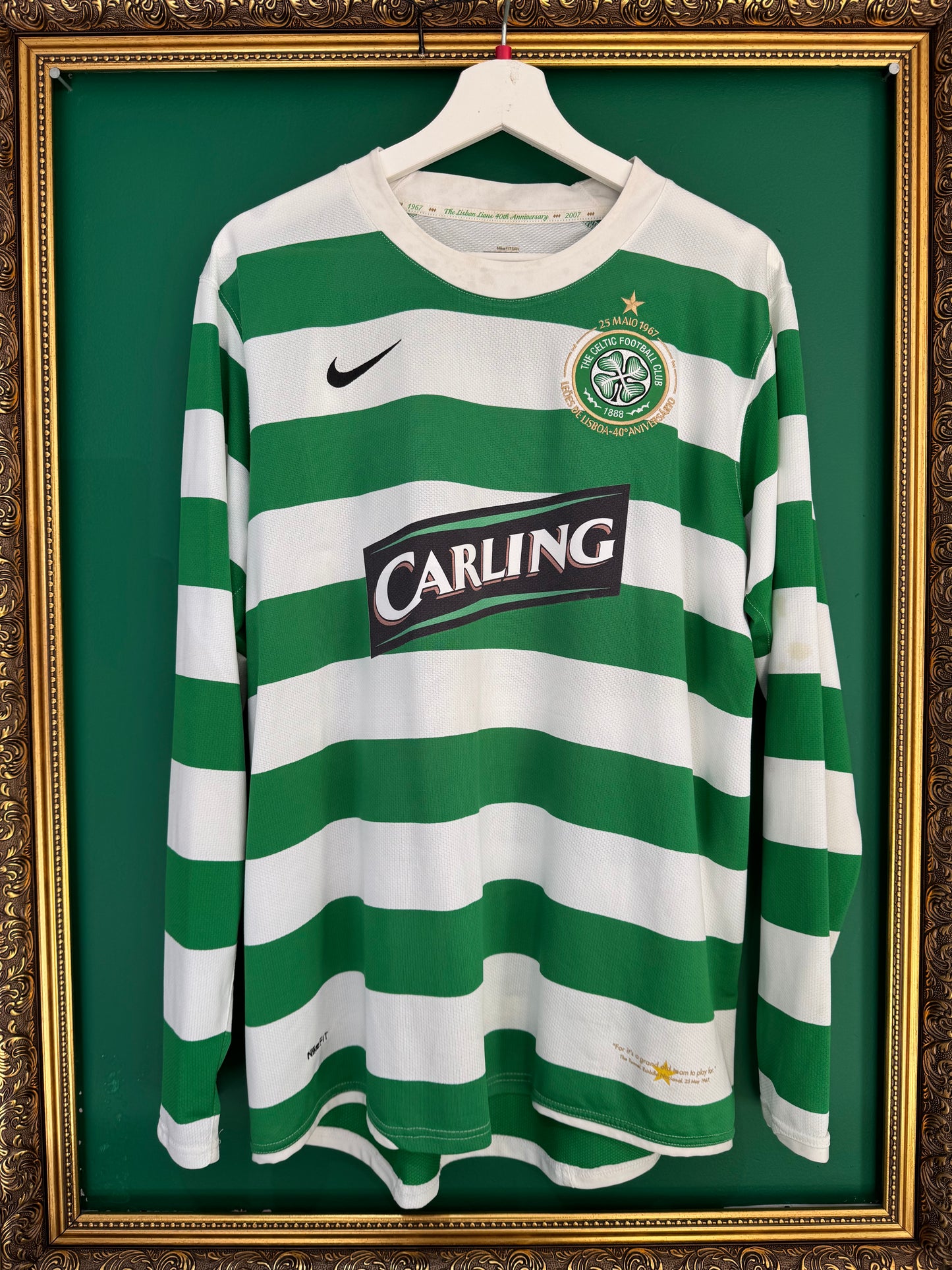 Celtic 2007/08 home large ls Samaras 9