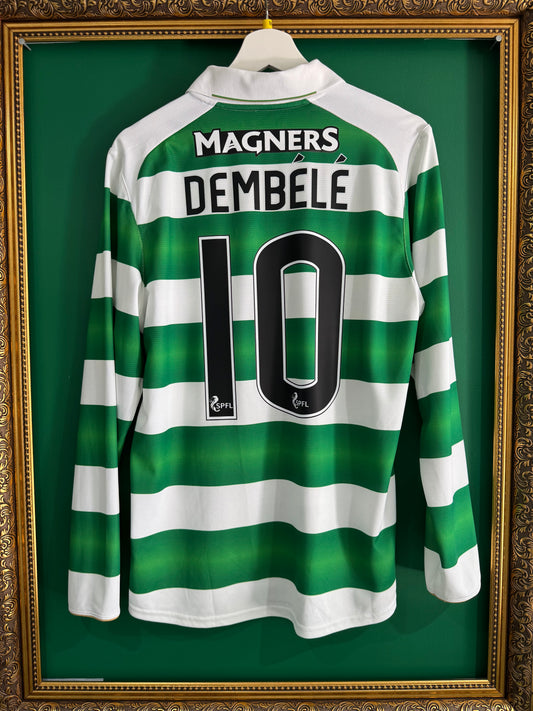 Celtic 2016/17 home shirt medium ls Dembele 10
