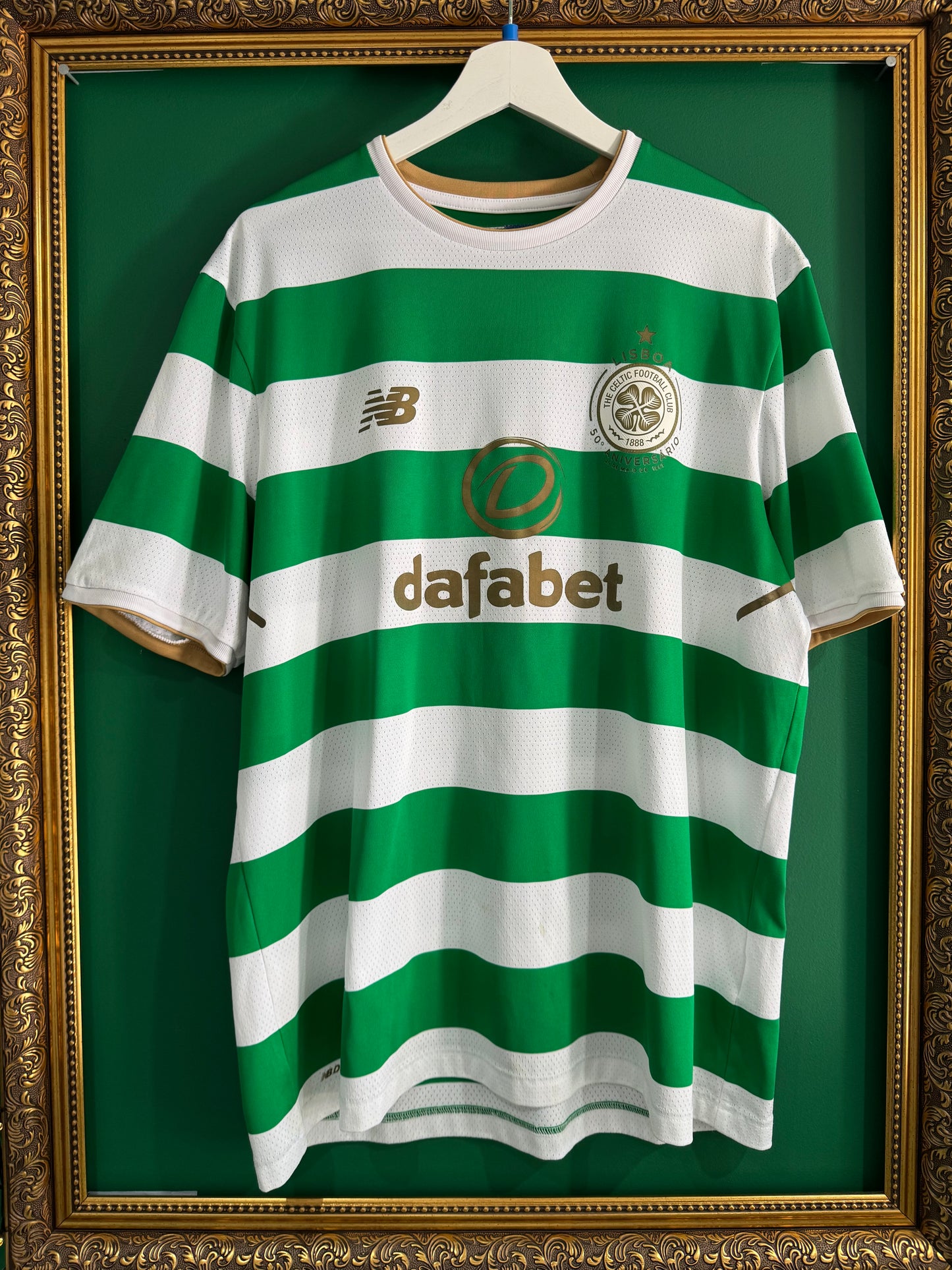 Celtic 2017/18 home shirt xxlarge Brown 8