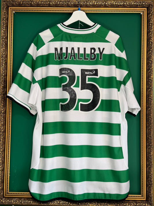 Celtic 2002/03 home xxl Mjallby 35