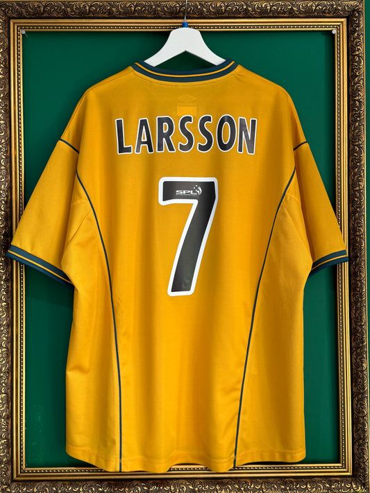 Celtic 2000/02 away xxlarge Larsson 7