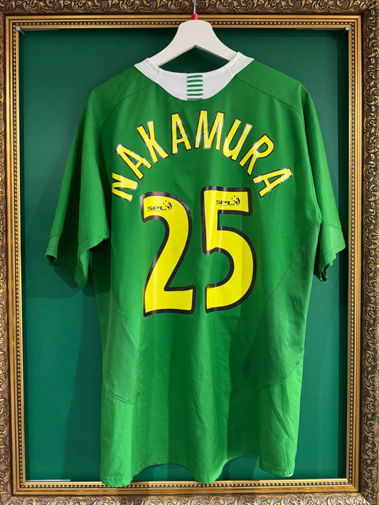 Celtic 2005/06 away shirt large Nakamura 25